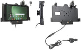 Brodit Holder with key-lock for Samsung Galaxy Tab Active3/ Active5 with cig-plug